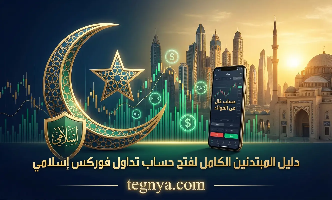 دليل المبتدئين الكامل لفتح حساب تداول فوركس إسلامي
