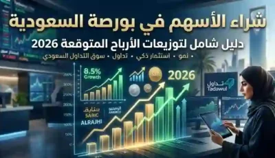 شراء الأسهم في بورصة السعودية: دليل شامل لتوزيعات الأرباح المتوقعة 2026
